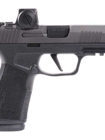 Sig Sauer P365 XMACRO Handgun 9mm Luger 17rd Magazines (2) 3.7" Barrel Black Night Sights with Romeo-X