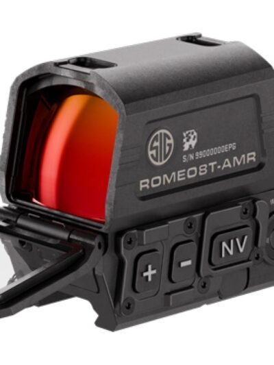 Sig Sauer Romeo8T-AMR Red Dot Sight 1x40mm Quad Ballistic Circle Dot 2.0 Black