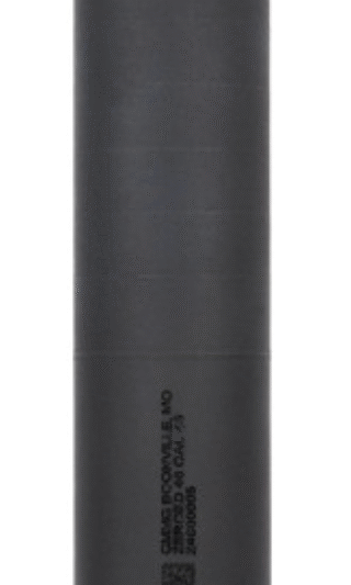 CMMG ZEROED 46 SUPPRESSOR .46 CALIBER 6.5" HUB COMPATIBLE