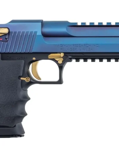 MGNM RSRCH LT WEIGHT DE50 PSTL CARBO BLUE/GOLD APPTMNTS 6" BARREL