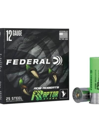 Federal Ron Roberts Raptor Steel Shotshells 12ga 3" 1-3/8oz 1400 fps #3 25/ct