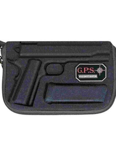 G-Outdoors Compression Molded Pistol Case for 1911 size Pistols - Black