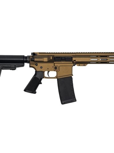 GLFA 223 Wylde Braced Pistol .223 Wylde 30rd Magazine 7.5" Stainless Steel Barrel Bronze Finish