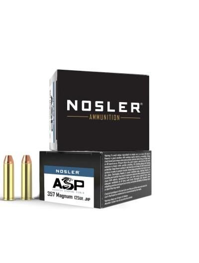 Nosler ASP Handgun Ammunition .44 Rem Mag 240gr JHP 1450 fps 20/ct