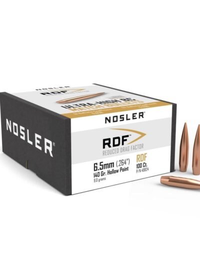 Nosler RDF Match Rifle Bullets 6.5mm .264" 140 gr HPBT 100/ct