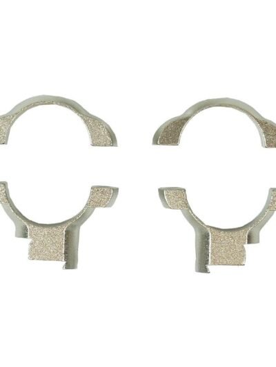 Weaver Grand Slam Ruger Style .22 cal Rimfire Scope Rings 1" High Nickel
