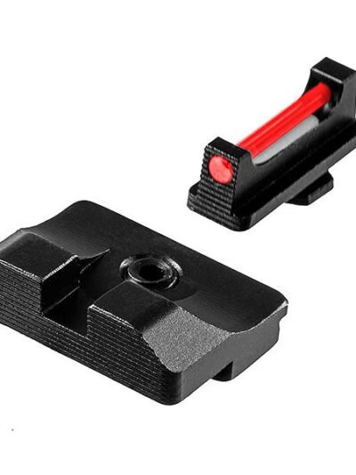 Truglo Fiber Optic Pro Sight Set For Glock 17 / 17L 19 22 23 24 26 27 33 34 35 38 39 45 (Excluding M.O.S. models)