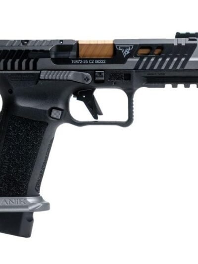 Canik TTI Combat Handgun 9mm Luger 10rd Magazines (2) 4.6" Barrel Smoke