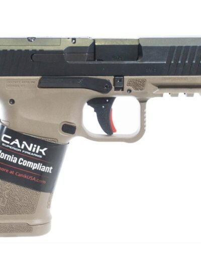 Canik Mete MC9 LS Handgun 9mm Luger 10rd Magazine 3.6" Barrel Black/FDE CA Compliant