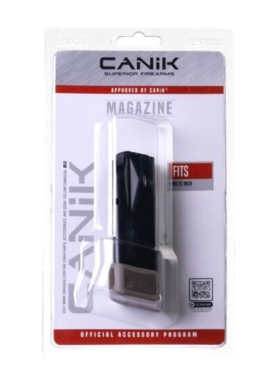 Canik Mete MC9 Handgun Magazine with Grip Extension FDE 9mm Luger 15/rd