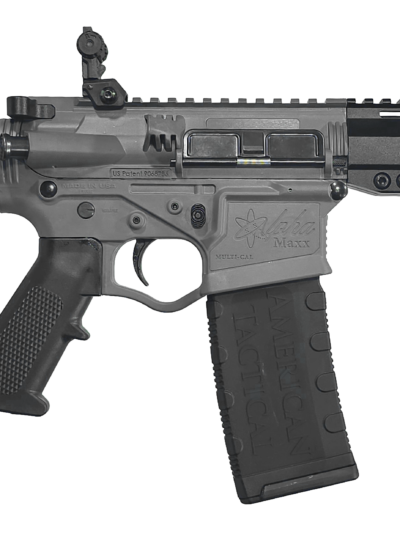 ATI ALPHA MAXX 5.56 PISTOL 7.5" BBL 7" HG, SNIPER GREY, PARBRACE, FLIP UPS, 1-30RD