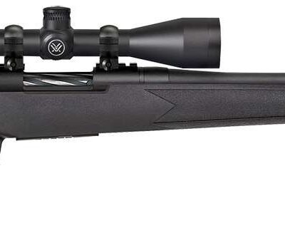 MOSSBERG PATRIOT 350 LEGEND RIFLE 22" T.B. BLACK SYNTHETIC, 4RD MAG, VORTEX 3-9X40 SCOPE