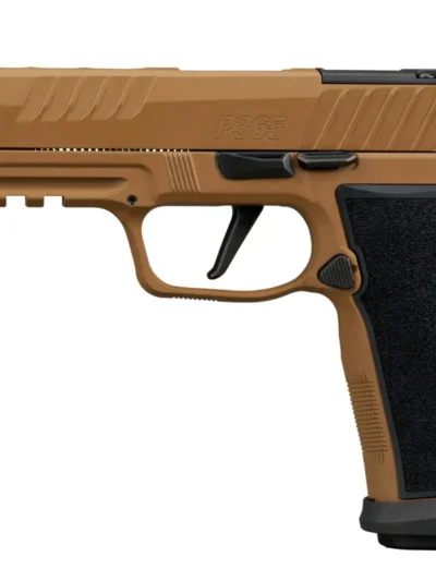 SIG SAUER P365 AXG DH3 DANIEL HORNER 9MM PISTOL 3.7" COYOTE, O.R. 2-21RD,1-17RD MAGS
