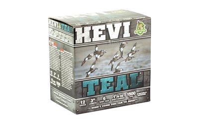 HEVI TEAL 12GA 3" #6 25/250 - Image 2