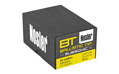 NOSLER 30 CAL 220GR 50CT - Image 2