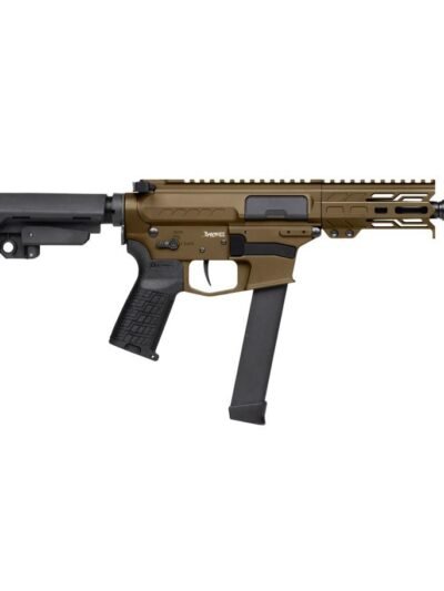 CMMG Banshee MKGs Fixed Ejector Handgun 9mm Luger 33rd Magazine 5'' Barrel RipBrace Midnight Bronze