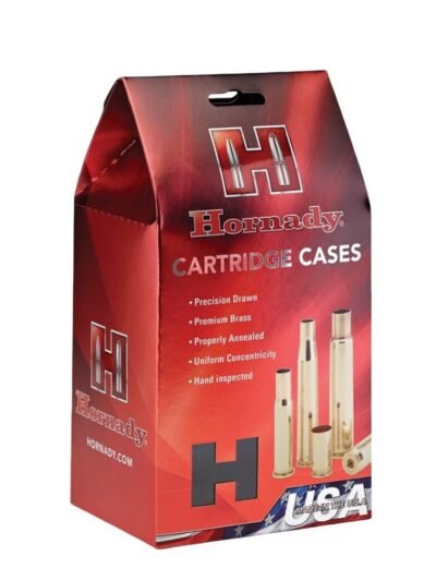 Hornady Unprimed Brass Rifle Cartridge Cases .223 WSSM 50/ct