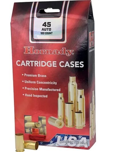 Hornady Unprimed Brass Rifle Cartridge Cases .41 REM MAG 100/ct