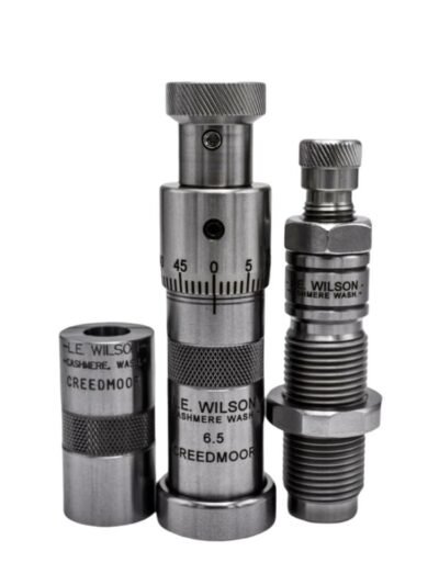 L.E. Wilson Die Kit 2 6.5 Creedmoor with Plastic Case