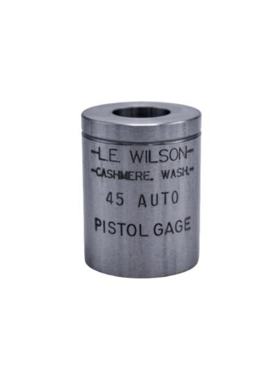 L.E. Wilson Pistol Max Gage .38 Spl