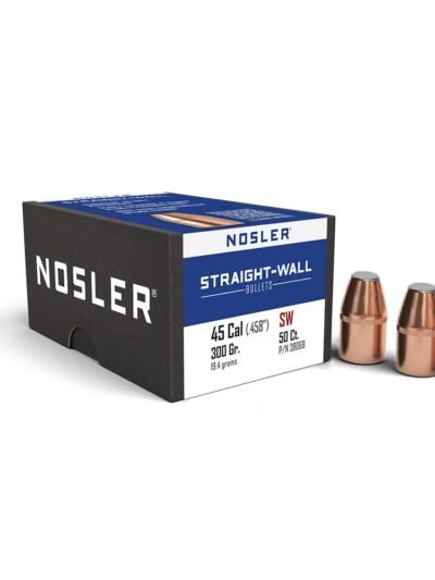 Nosler Straight Wall Rifle Bullets .45 Cal .458" 300 gr 50/ct