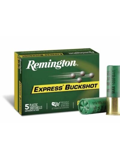 Remington Express Magnum Buckshot Shotshells 12 ga 3" 10 plts #000 1225 fps 5/ct