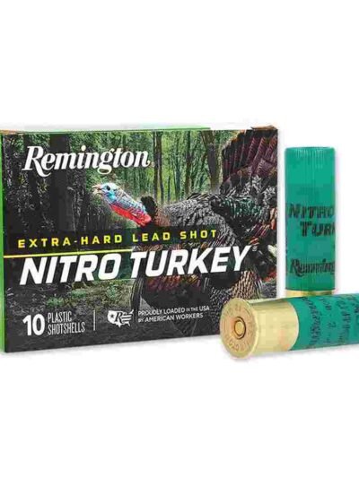 Remington Nitro Turkey Loads 12 ga 2-3/4 in 1-1/2 oz #5 1260 fps 10/ct