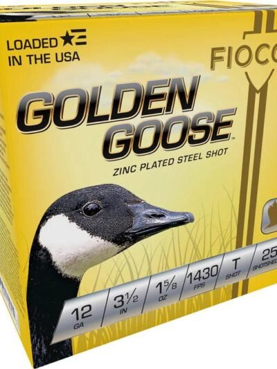 Fiocchi Golden Goose Shotshells 12ga 3-1/2" 1-5/8oz 1430 fps #T 25/ct