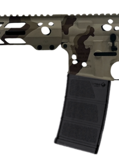 POF P-15 BASE RIFLE CHOCOLATE CHIP 5.56 16.5"BBL, 15"MLOK RAIL, DIRECT IMPENGMENT 1-30RD MAGAZINE