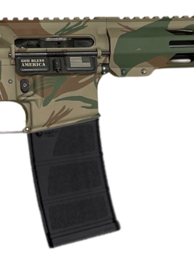 POF P-15 BASE RHODESIAN BRUSH STROKE 5.56 16.5"BBL, 15"MLOK RAIL, DIRECT IMPENGMENT 1-30RD MAGAZINE