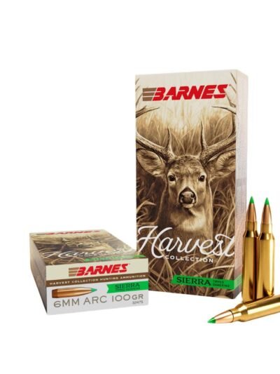 Barnes Harvest Sierra Tipped GameKing Ammunition 6mm ARC 100gr PT 2800 fps 20/ct