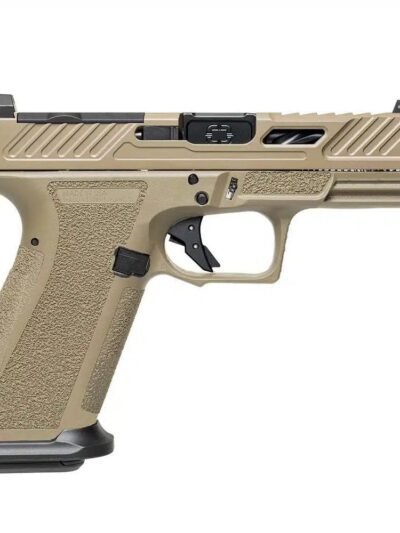Shadow Systems CA Compliant XR920 Handgun 9mm Luger 10rd Magazine(2) 4" Spiral Black Barrel FDE Grip/Slide
