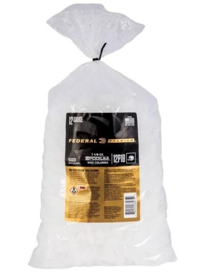 Federal Podium Wad 12ga 1-1/8oz 500/ct