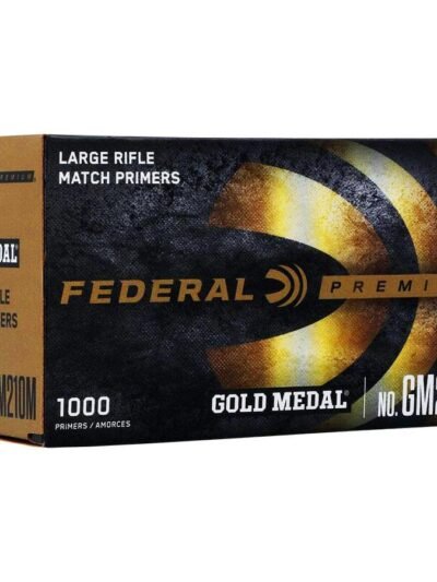 Federal Premium Gold Medal Centerfire Primers-Large Rifle Match