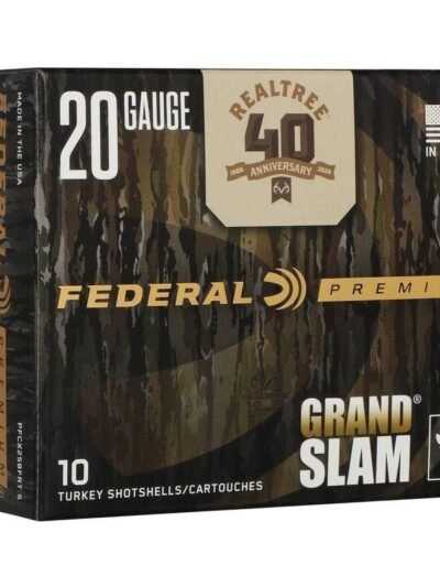 Federal Grand Slam Realtree 40th Anniversary Shotshells 20ga 3" 1-5/16oz 1185 fps #5 10/ct