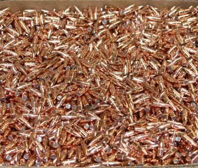 Hornady Traditional Rifle Bullets .22 cal .224" 55 gr HP 6000/ct BULK