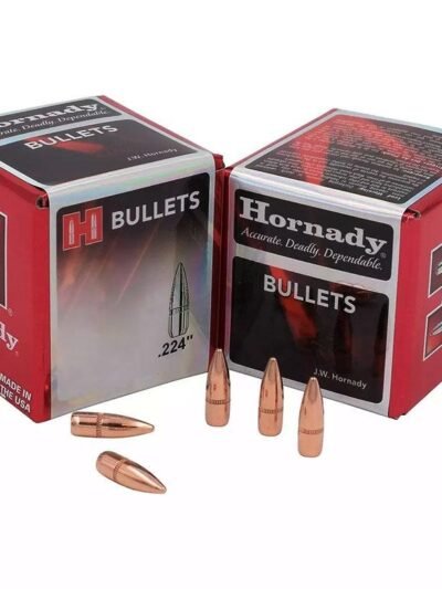 Hornady Traditional / FMJ Rifle Bullets .22 cal .224" 62 gr FMJ 5500/ct
