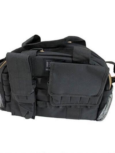 Bulldog Tactical Pistol Range Bag w/MOLLE Mag Pouches - Black