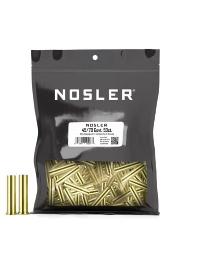 Nosler Unprimed Bulk Bag Brass 45-70 Govt (50 ct)