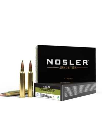 Nosler ETA Rifle Ammunition .300 Win Mag 180gr ET 2950 fps 20/ct