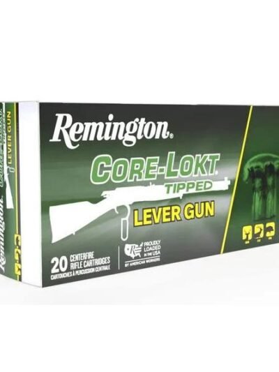 Remington Core-Lokt Tipped Lever Gun Ammunition 45-75 Govt 300gr PT 2100 fps 20/ct