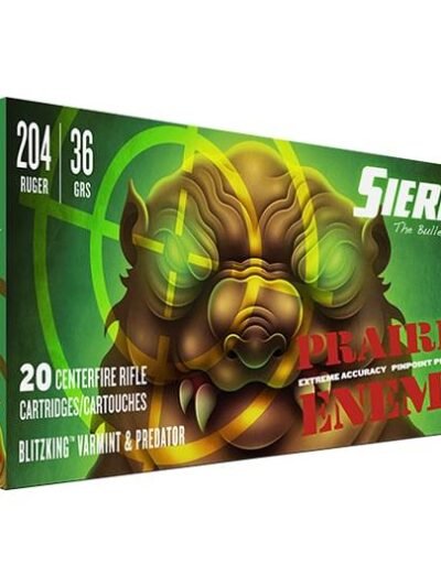 Sierra Ammo 204 Ruger 36 GR BlitzKing 20 rounds