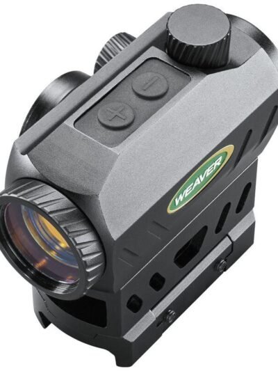 EXCLUSIVE Weaver Classic Series 1x22 Tube Red Dot LED 3 MOA Black