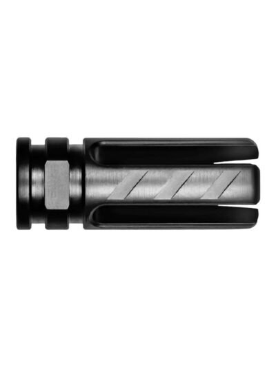 Rise Armament Veil Flash Hider .22 cal 1/2x28 Thread Black Nitride