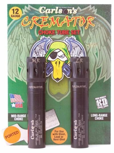 Carlson's Cremator Waterfowl Mid and Long Range Ported Choke Tubes for 12 ga Beretta Optima HP .708 and .718 2/ct