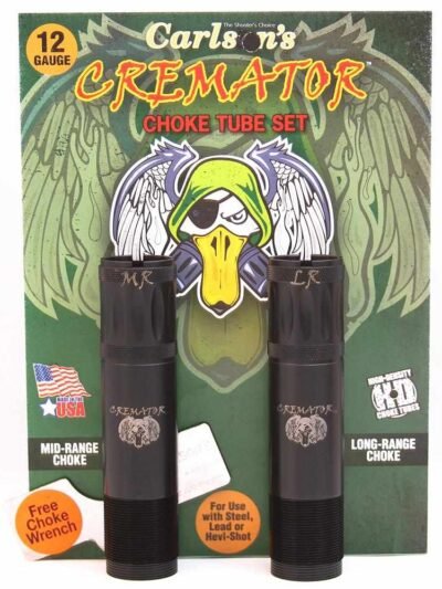 Carlson's Cremator Waterfowl Mid and Long Range Non-Ported Choke Tube for 12 ga Browning Invector Plus 2/ct