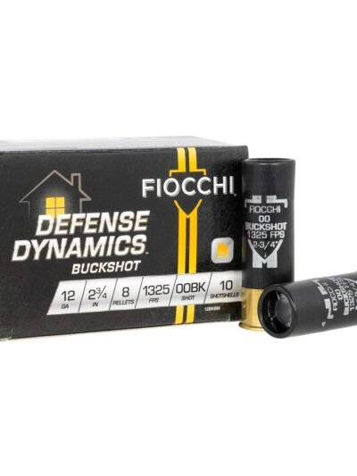 Fiocchi Defense Dynamics Shotshells 12ga 2-3/4" 8 plts 1325 fps #00 10/ct