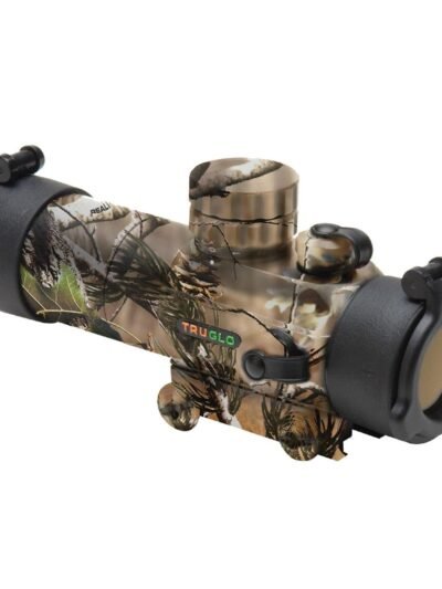 Truglo Gobble Stopper 30mm Dual Color Red Dot Sight - Illum. 3 MOA Center Dot Reticle Realtree APG