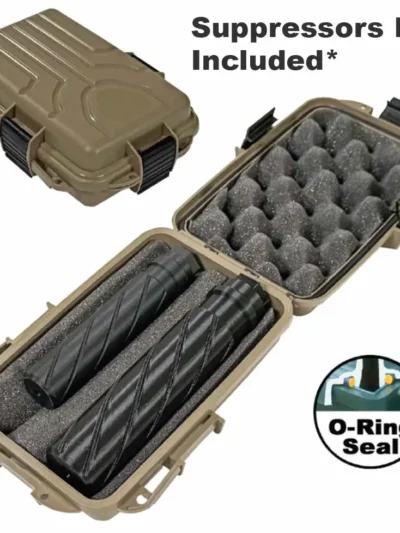 MTM SC2 SUPPRESSOR PROTECTOR 2, DARK EARTH, HEAT TESTED FOAM