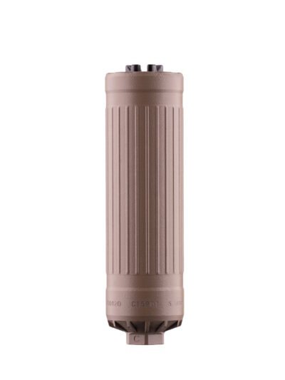 DEAD AIR DEFENSE CT5P PATROL 5.56 TRISKELION GMS LBP SUPPRESSOR 1/2X28 DT FDE